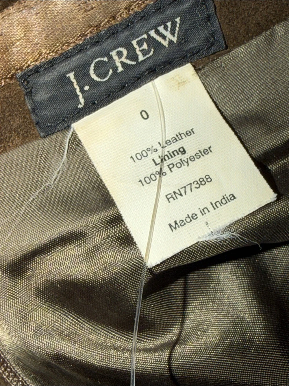 J. Crew streamlined suede